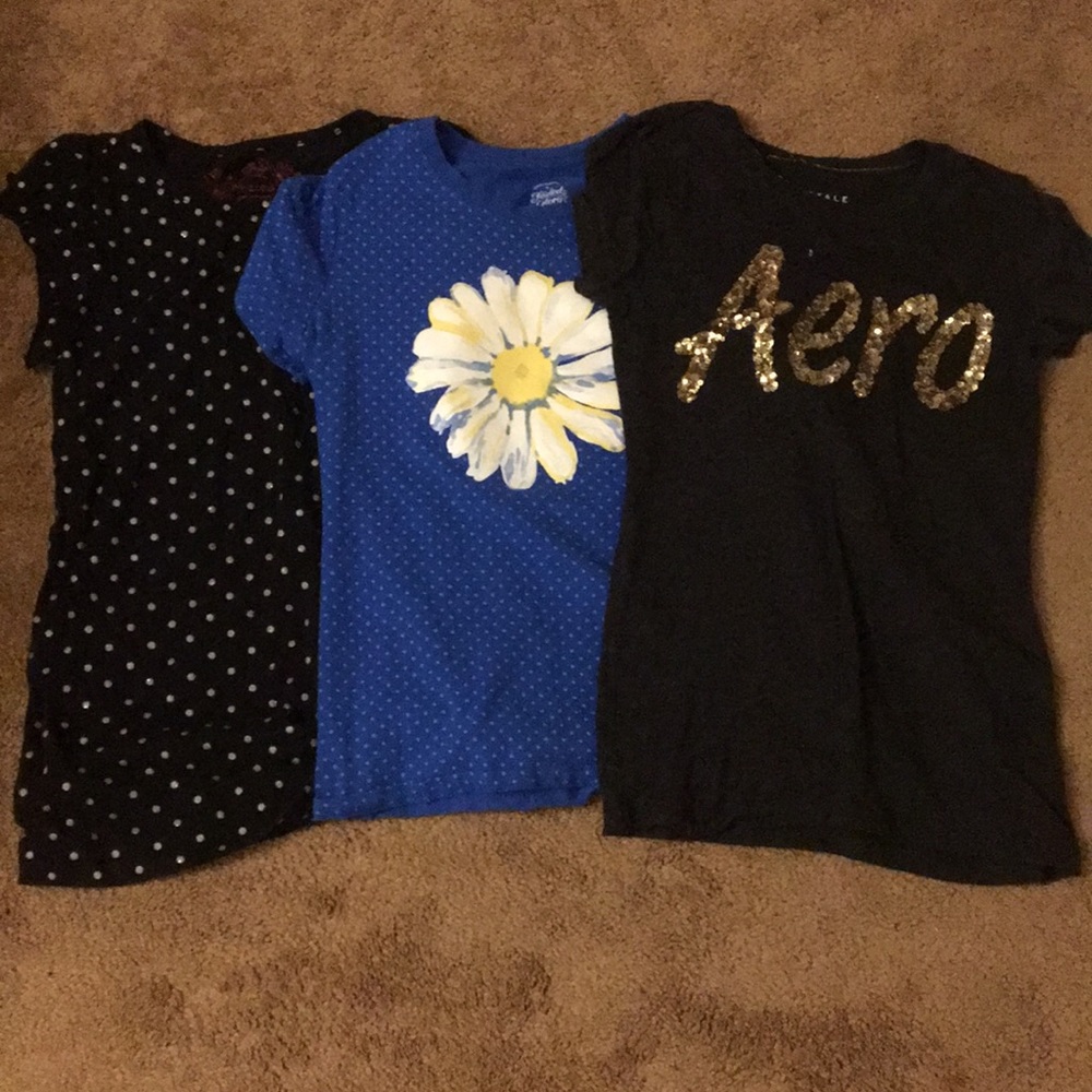 Cute Summer-Spring Girl T-shirts Size 14-16.